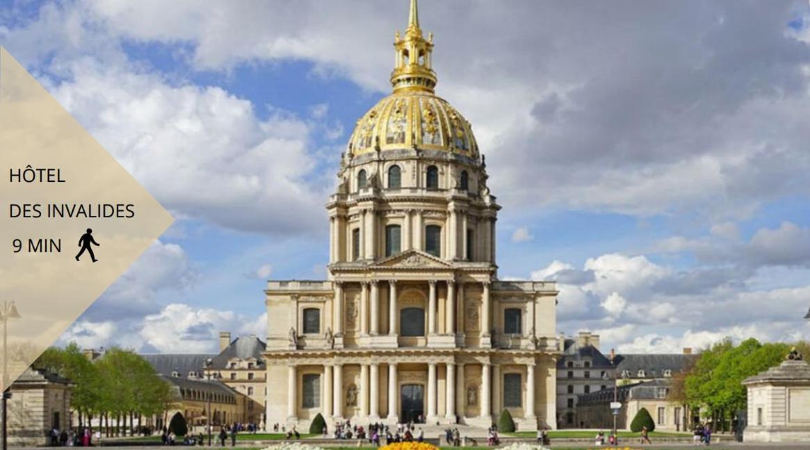 Appartement De Standing 2 - Tour Eiffel/Invalides Paris Exterior foto