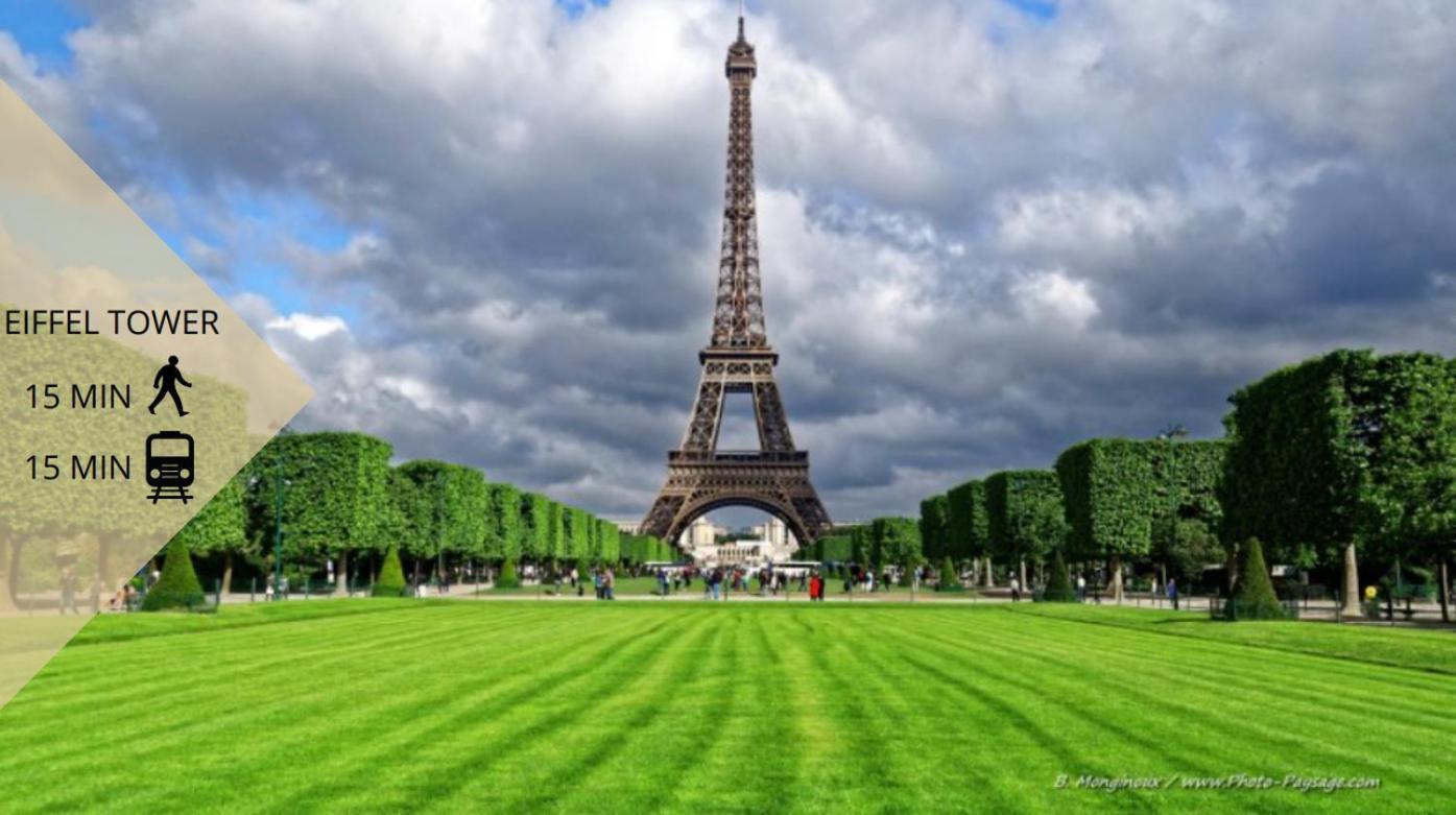 Appartement De Standing 2 - Tour Eiffel/Invalides Paris Exterior foto